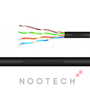 UTP-5E 4�2�24AWG NOOTECH OUTDOOR (305m), Type E